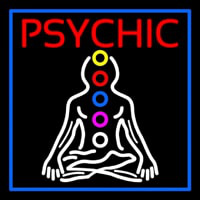 Psychic Health Blue Border Neonkyltti