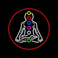 Psychic Health With Red Border Neonkyltti