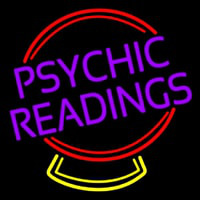 Psychic Reading Logo Neonkyltti