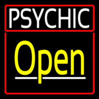 Psychic Red Border Yellow Open Neonkyltti