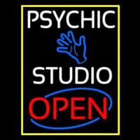 Psychic Studio Open Neonkyltti