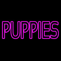 Puppies Purple Neonkyltti