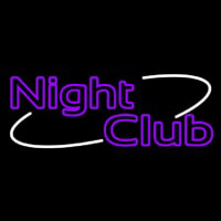 Purple Block Night Club Neonkyltti