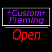 Purple Custom Framing With Open 2 Neonkyltti