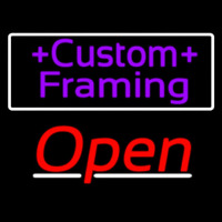 Purple Custom Framing With Open 3 Neonkyltti