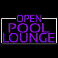 Purple Pool Lounge With White Border Neonkyltti