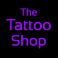 Purple The Tattoo Shop Neonkyltti