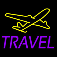 Purple Travel Neonkyltti