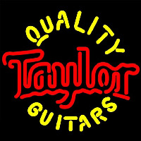 Quality Taylor Guitars Neonkyltti