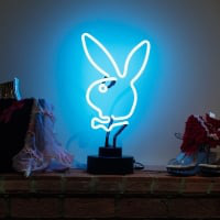 Rabbit Desktop Neonkyltti
