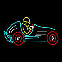 Race Car Neonkyltti
