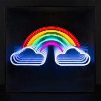 Rainbow 3D Infinity LED Neon Sign