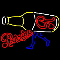 Rainier Walking R Bottle Beer Sign Neonkyltti