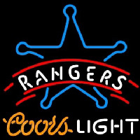 Rangers Coors Light Neonkyltti