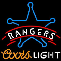 Rangers Coors Light Neonkyltti