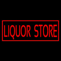 Rectange Liquor Store Neonkyltti