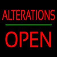 Red Alterations Block Open Neonkyltti