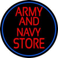 Red Army And Navy Store Neonkyltti