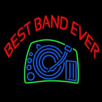 Red Best Band Ever Neonkyltti