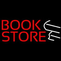Red Book Store Logo Neonkyltti