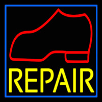 Red Boot Yellow Repair Neonkyltti