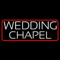 Red Border Wedding Chapel Neonkyltti