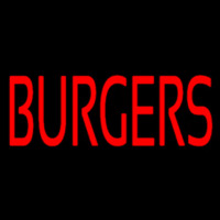 Red Burgers Neonkyltti