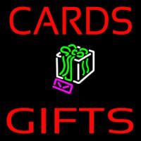 Red Cards And Gifts Block Neonkyltti