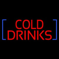 Red Cold Drinks Neonkyltti