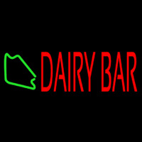 Red Dairy Bar Neonkyltti