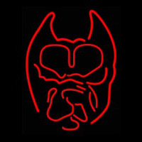 Red Devil Logo Neonkyltti