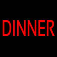 Red Dinner Neonkyltti
