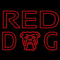 Red Dog Beer Sign Neonkyltti