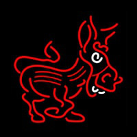 Red Donkey Logo Neonkyltti