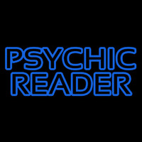 Red Double Stroke Psychic Reader Neonkyltti