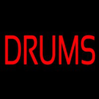 Red Drums Block Neonkyltti