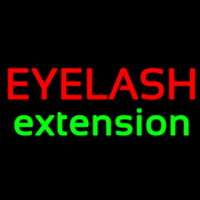 Red Eyelash Green E tension Neonkyltti