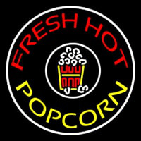 Red Fresh Hot Yellow Popcorn Neonkyltti