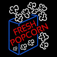Red Fresh Popcorn Neonkyltti