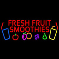 Red Fresh Smoothies Neonkyltti