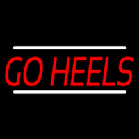 Red Go Heels Neonkyltti