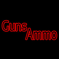 Red Guns Ammo Neonkyltti