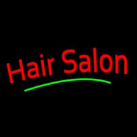 Red Hair Salon Green Line Neonkyltti
