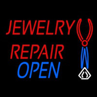 Red Jewelry Repair Blue Open Block Neonkyltti
