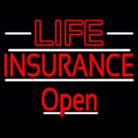 Red Life Insurance Open Neonkyltti