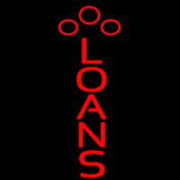 Red Loans Neonkyltti