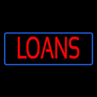 Red Loans With Blue Borer Neonkyltti