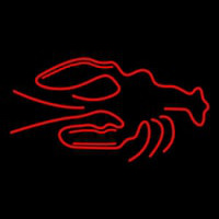 Red Logo Lobster Neonkyltti