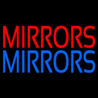 Red Mirrors Blue Mirrors Neonkyltti