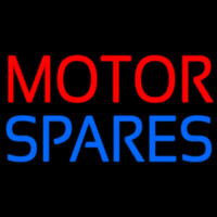 Red Motor Blue Spares 1 Neonkyltti